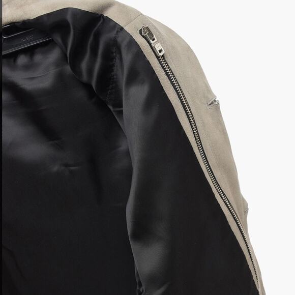 AMIRI: Men's Camel Suede Jacket With Fringes - Size 46 - Picture 8 of 9